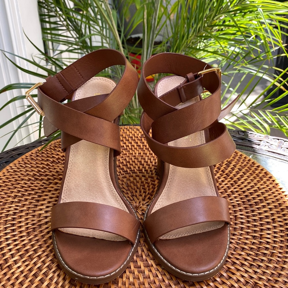 Strap Block Heel Sandals
